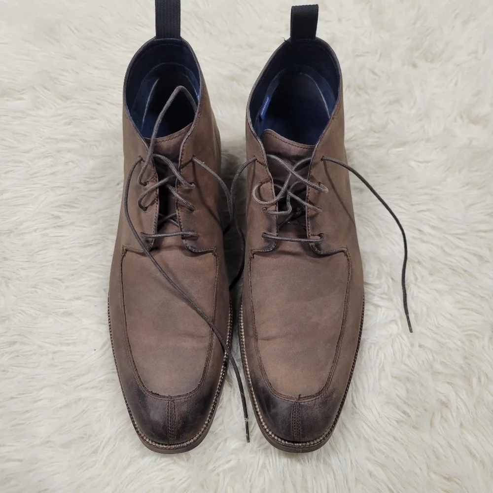 Men’s Cole Haan Wagner Grand 360 Waterproof Leather Boots Size 12 Brown